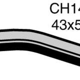 Hose - Top NISSAN PATROL 4.0L 6 Cyl Petro CH1420 - MACKAY