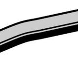 Hose - Bottom MERCEDES BENZ 200 220 223 CH1512 - MACKAY