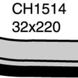 Hose - Bottom MERCEDES BENZ 200/D 220 230 CH1514 - MACKAY