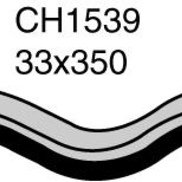 Hose - Top MITSUBISHI Starion 2.0L - with CH1539 - MACKAY