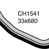 Hose - Bottom MITSUBISHI Starion 2.0L - with CH1541 - MACKAY