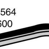 Hose - Top NISSAN PINTARA 2.0L CH1564 - MACKAY