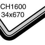 Hose - Bottom NISSAN 720 Utility Z22 Petrol CH1600 - MACKAY