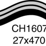 Hose - Top HYUNDAI EXCEL 1.5L G4AJ CH1607 - MACKAY