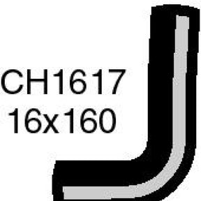 Hose - Heater TOYOTA Camry 1.8L CH1617 - MACKAY
