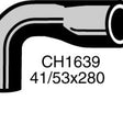 Hose - Water MITSUBISHI Canter F FM 215 FR CH1639 - MACKAY