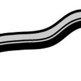 Hose - Top MITSUBISHI Magna 2.6L CH1659 - MACKAY