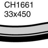 Hose - Top MITSUBISHI Nimbus UC 2.0Litre CH1661 - MACKAY