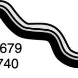 Hose - Top FORD Corsair 2.4L CH1679 - MACKAY