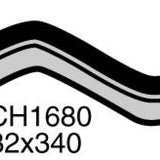 Hose - Bottom FORD Corsair 2.4L CH1680 - MACKAY