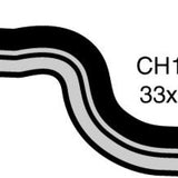 Hose - Top HOLDEN Astra 1.6L CH1697 - MACKAY