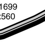 Hose - Bottom TOYOTA Cressida 2.8L Twin Cam CH1699 - MACKAY