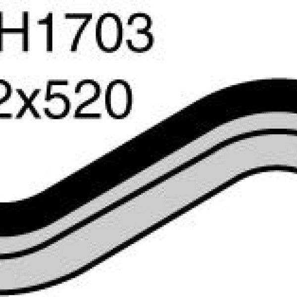 Hose - Bottom MAZDA B2600 2.6L 4G54 Eng CH1703 - MACKAY