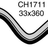 Hose - Top MITSUBISHI PAJERO 3.0L 6G72 CH1711 - MACKAY