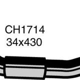 Hose - Bottom MITSUBISHI PAJERO 2.3 2.5L CH1714 - MACKAY