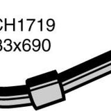 Hose - Bottom MITSUBISHI L300 Express 2.4L CH1719 - MACKAY