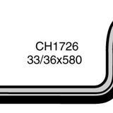 Hose - Bottom FORD Courier 2.2L Diesel CH1726 - MACKAY