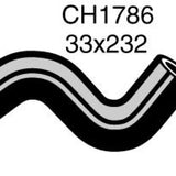 Hose - Top NISSAN Pulsar 1.8L SR18DE CH1786 - MACKAY