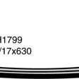Hose - Bypass FORD Falcon/Fairlane 4.9L MP CH1799 - MACKAY