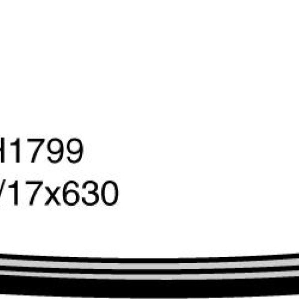 Hose - Bypass FORD Falcon/Fairlane 4.9L MP CH1799 - MACKAY