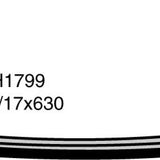 Hose - Bypass FORD Falcon/Fairlane 4.9L MP CH1799 - MACKAY