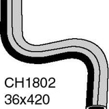 Hose - Top FORD Falcon/Fairlane 4.0L 6Cyl CH1802 - MACKAY