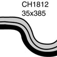 Hose - Top MITSUBISHI Galant 2.0L CH1812 - MACKAY