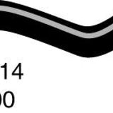 Hose - Bottom MITSUBISHI Galant 2.0L CH1814 - MACKAY