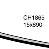 Hose - Heater MAZDA MX6 2.2L CH1865 - MACKAY