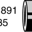 Hose - Water JAGUAR XJ6 III CH1891 - MACKAY