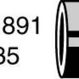 Hose - Water JAGUAR XJ6 III CH1891 - MACKAY