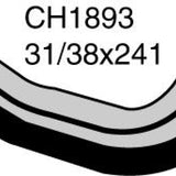 Hose - Bottom PEUGEOT 505 NX6 CH1893 - MACKAY