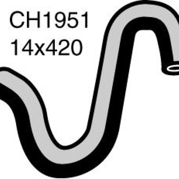 Hose - Heater FORD Festiva 1.3L CH1951 - MACKAY