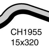 Hose - Heater FORD Capri 1.6L DOHC CH1955 - MACKAY