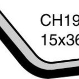 Hose - Heater FORD Laser KF - KH CH1968 - MACKAY