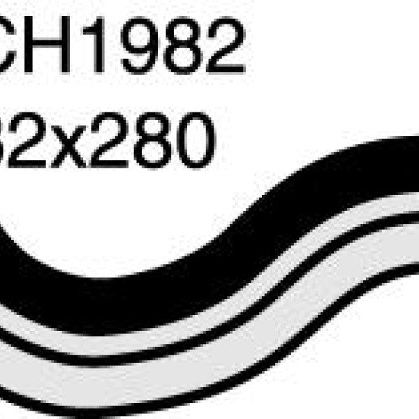 Hose - Top MITSUBISHI 2.5L Diesel Turbo C CH1982 - MACKAY