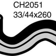 Hose - Top DAEWOO 1.5i 1.5L GM15F CH2051 - MACKAY