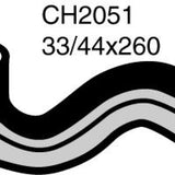 Hose - Top DAEWOO 1.5i 1.5L GM15F CH2051 - MACKAY