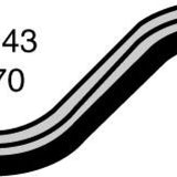 Hose - Top HONDA PRELUDE 1.6L 1602cc CH2143 - MACKAY