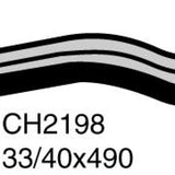 Hose - Bottom HOLDEN Astra 1.6L C16SE CH2198 - MACKAY