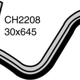 Hose - Bottom KIA MENTOR 1.5L CH2208 - MACKAY