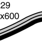 Hose - Bottom NISSAN Pulsar 1.6L CH2229 - MACKAY
