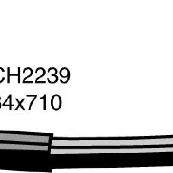 Hose - Top NISSAN Maxima J30 CH2239 - MACKAY