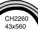Hose - Bottom JAGUAR XJ40 3.6L CH2260 - MACKAY