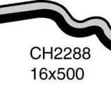 Hose - Heater NISSAN PATROL 2.8L RD28 T/dies CH2288 - MACKAY