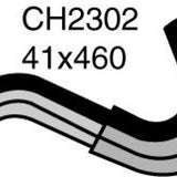 Hose - Bottom NISSAN PATROL 2.8L RD28T T/die CH2302 - MACKAY
