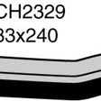 Hose - Bottom MERCEDES BENZ 280/280c CH2329 - MACKAY