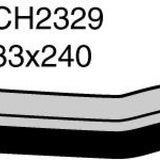 Hose - Bottom MERCEDES BENZ 280/280c CH2329 - MACKAY