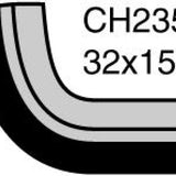 Hose - Top SAAB 900 2.0L SOHC 1 CH2352 - MACKAY