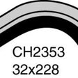 Hose - Top SAAB 900 2.0L SOHC 1 CH2353 - MACKAY
